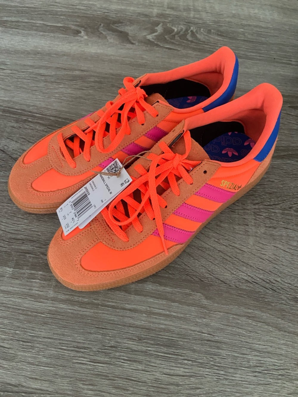 adidas Spezial Orange & Pink Sneakers